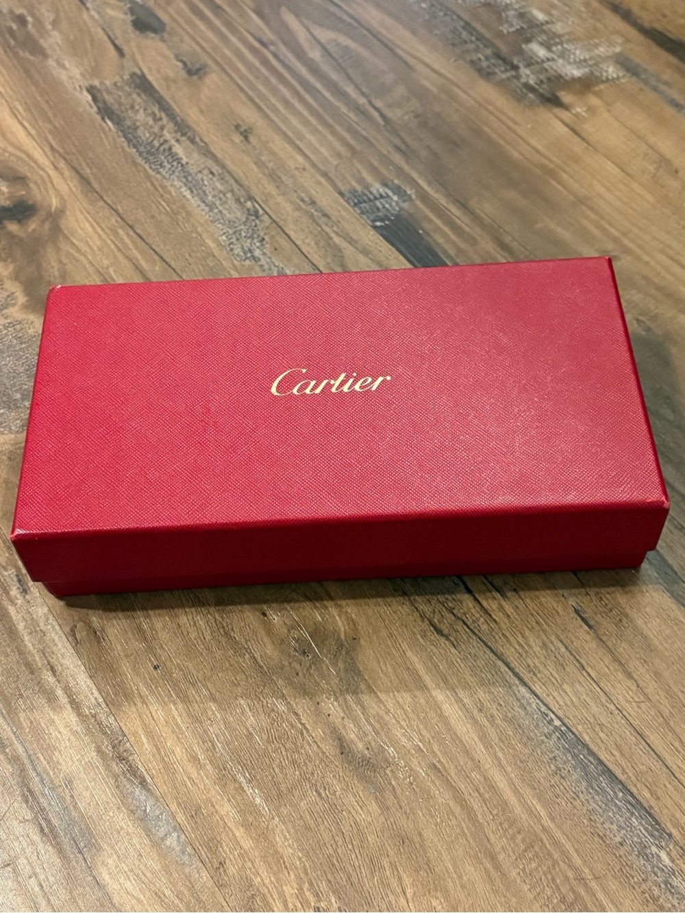 Cartier Metallic Gold Evening Clutch Wallet with Bar Clasp - Picture 3 of 16